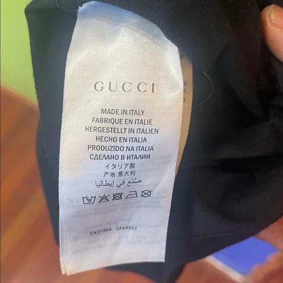 Gucci Multicolor Logo Long T-Shirt - Picture 7 of 8